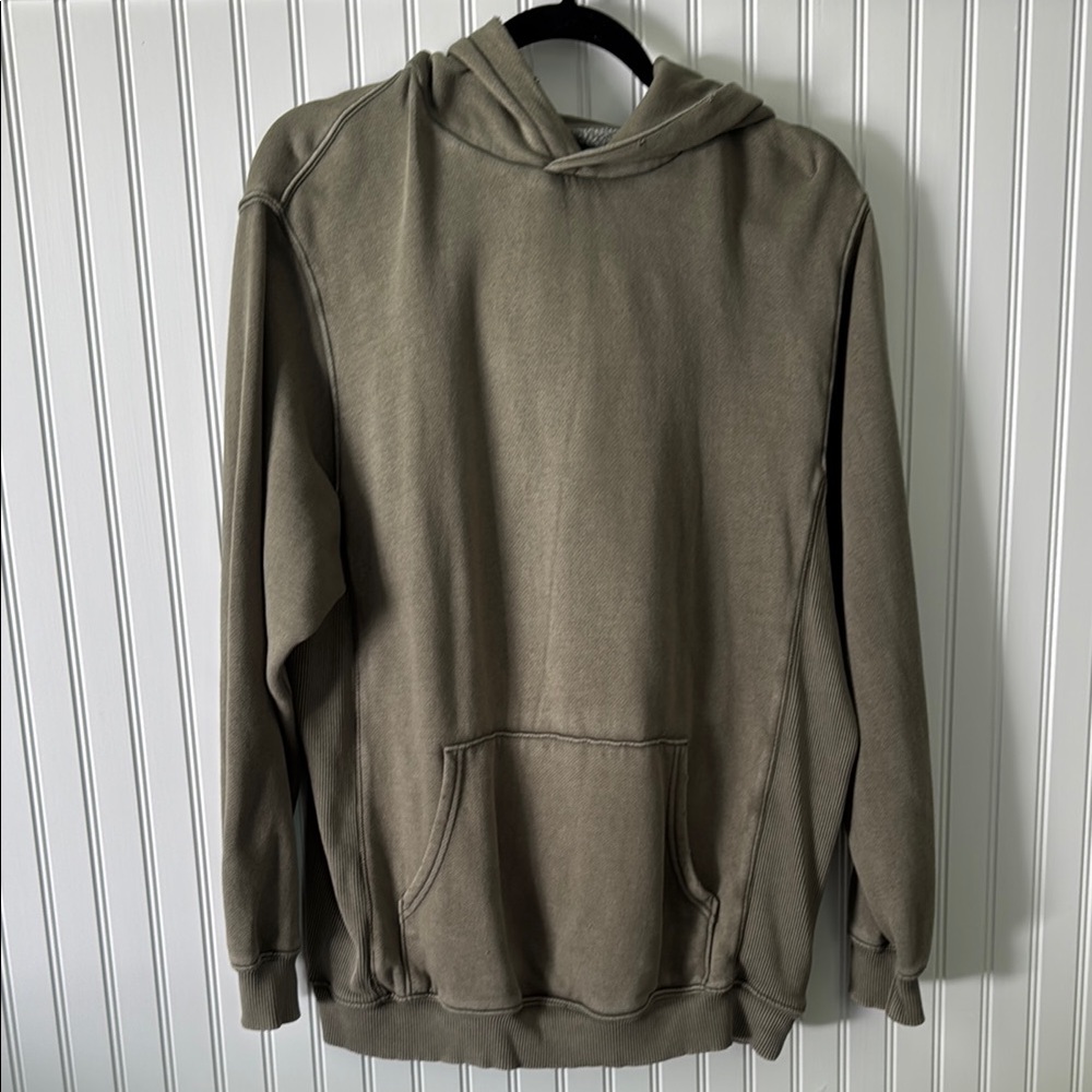 Aerie Green Hoodie Relaxed Fit Sweatshirt